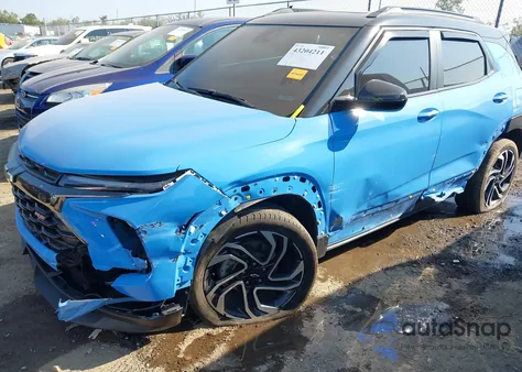 2024 Chevrolet Trailblazer Fwd Rs from USA, damaged, VIN KL79MTSL1RB142747